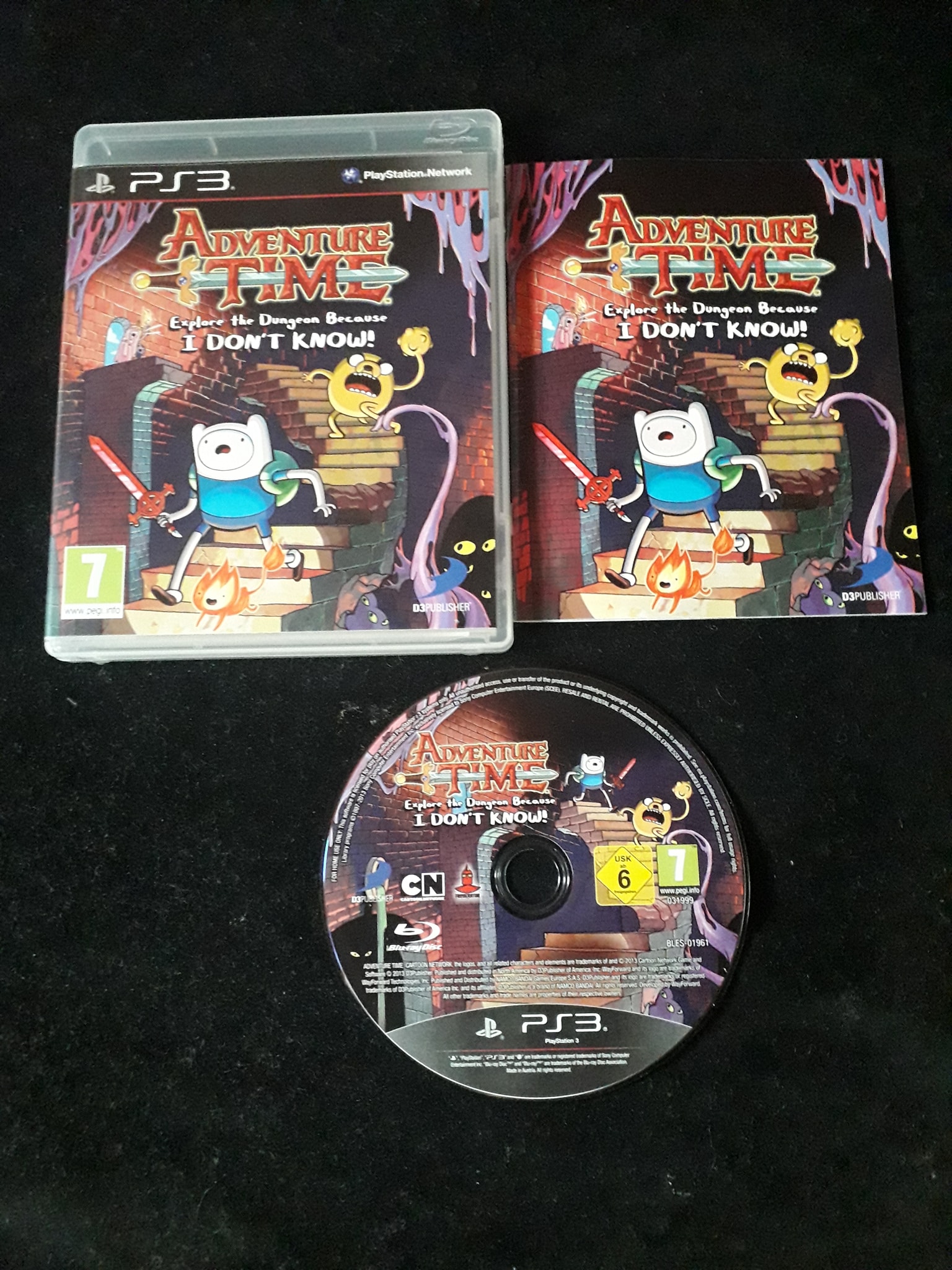 Adventure Time: Explore the Dungeon Because I Don't Know - PS3 em Promoção  na Americanas