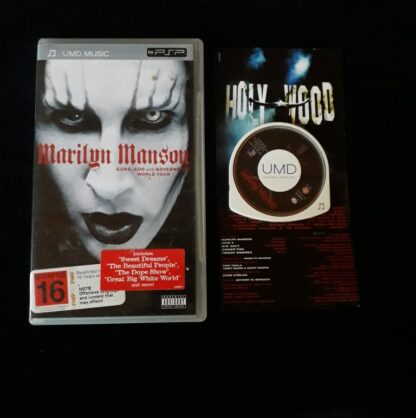 Marilyn Manson Guns God And Government World Tour