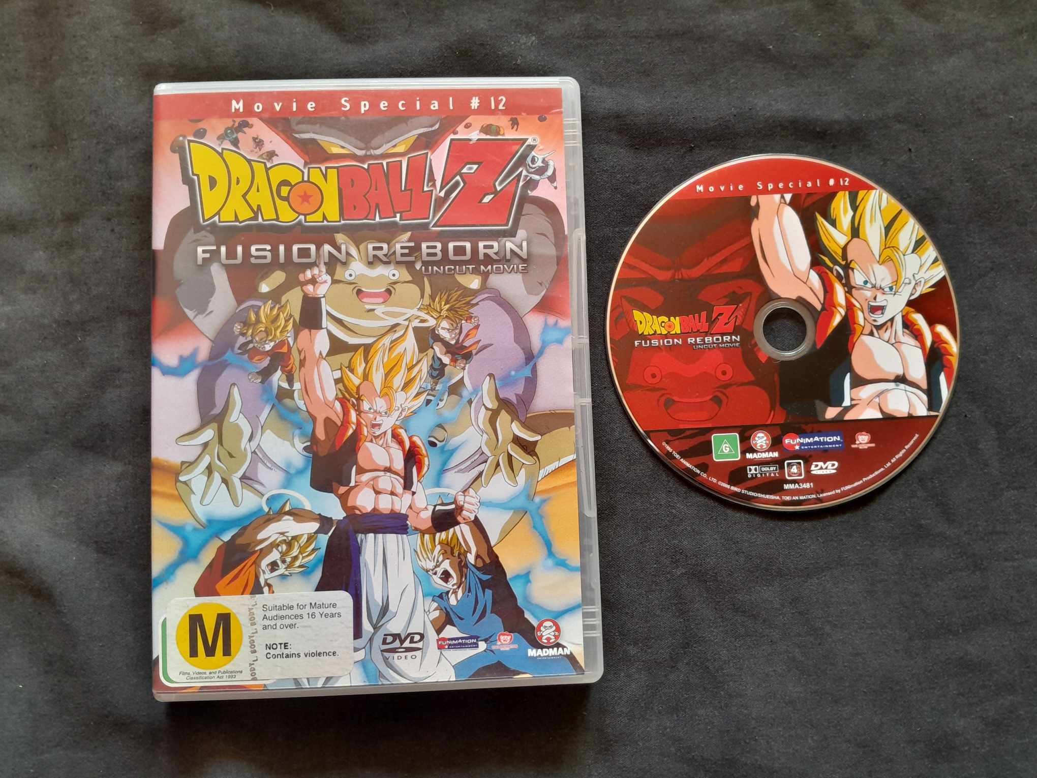 Dragonball Z Fusion Reborn (Uncut Movie) DVD – Respect Retro Gaming
