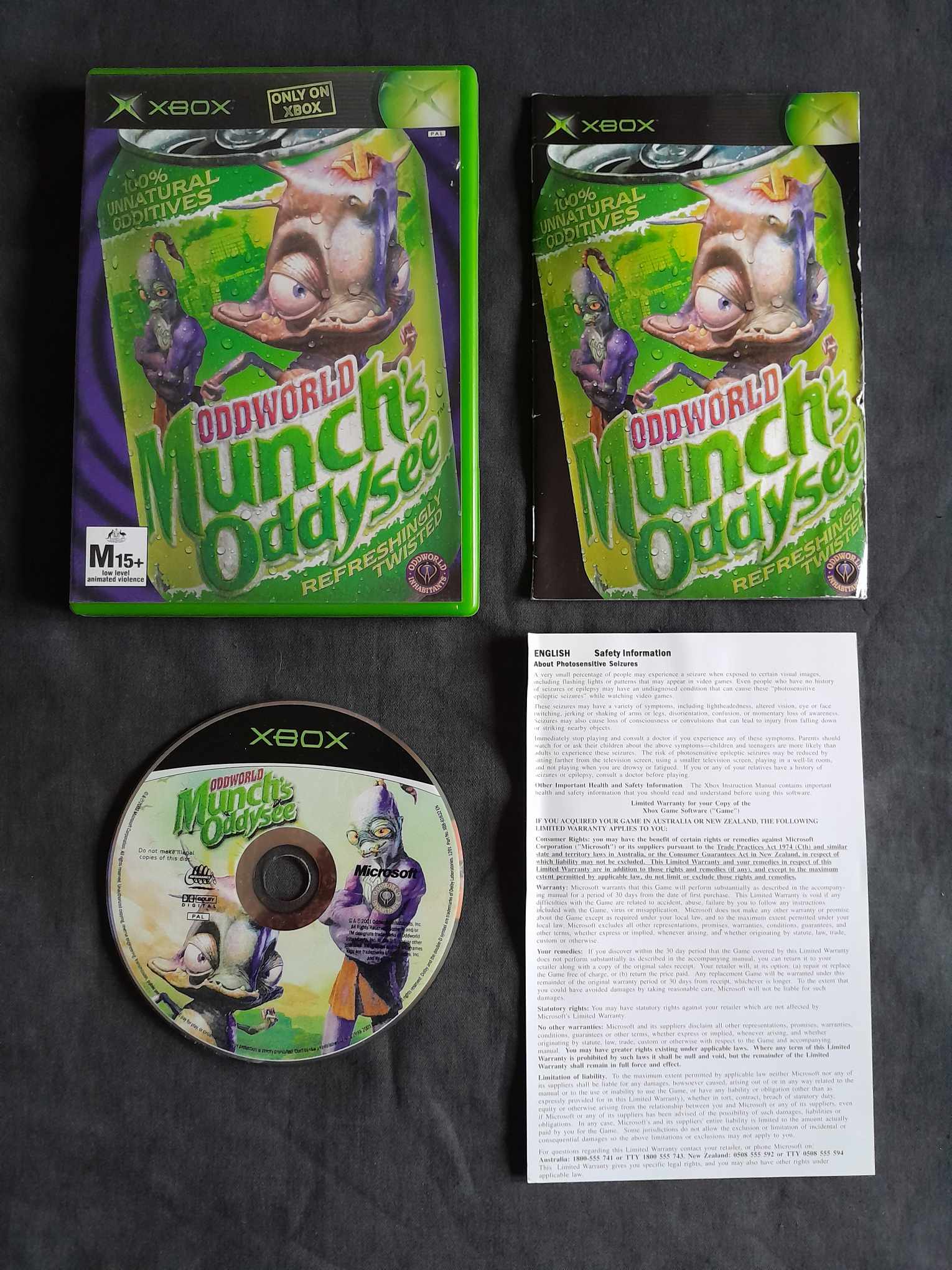Oddworld Munchs Oddysee Respect Retro Gaming