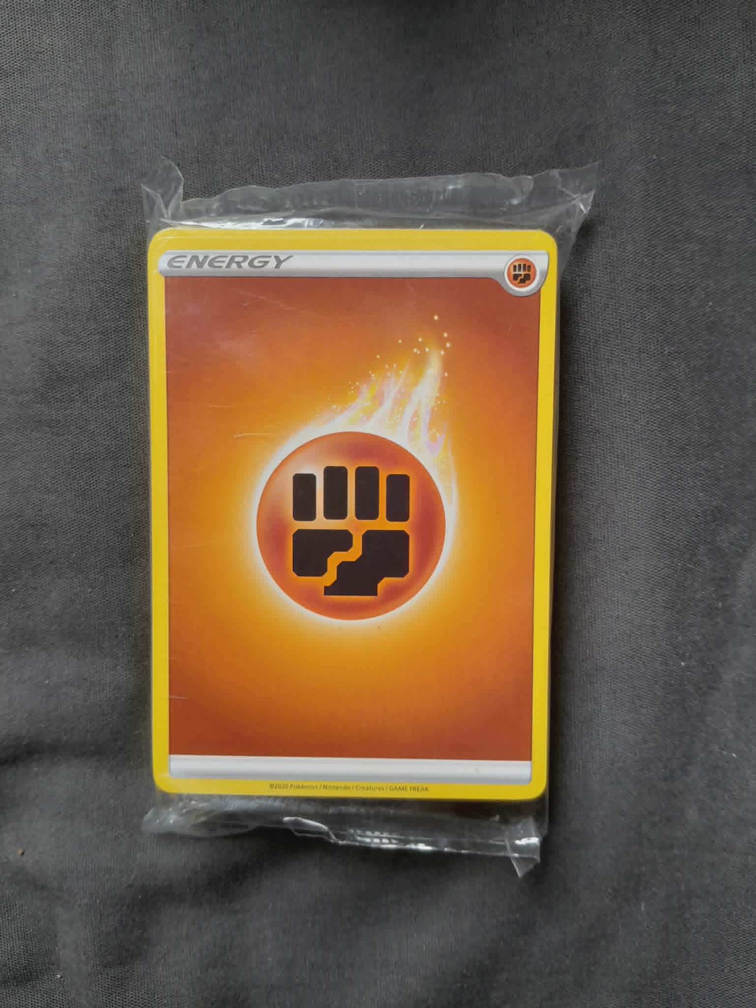 Sealed Fighting Pokemon Energy Cards