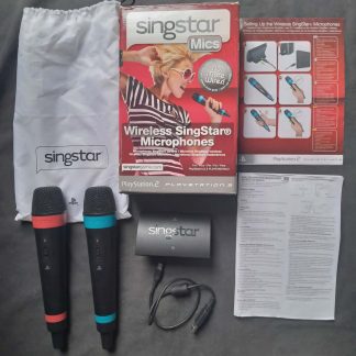 Wireless Singstar Microphones Boxed