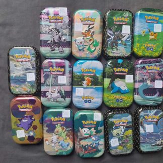 Tinned Pokemon Cards