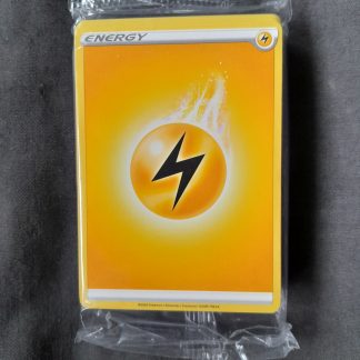 Sealed Lightning Pokemon Energy Cards