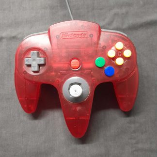 Nintendo 64 Controller (Red Translucent)